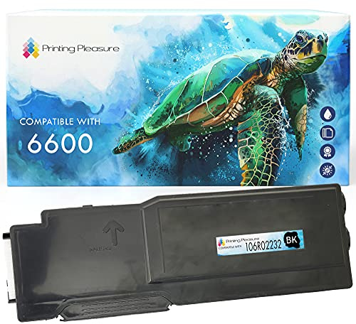 Compatible Toner Cartridge for Xerox Phaser 6600 6600N 6600DN WorkCentre 6605 6605N 6605DN - Black, High Yield