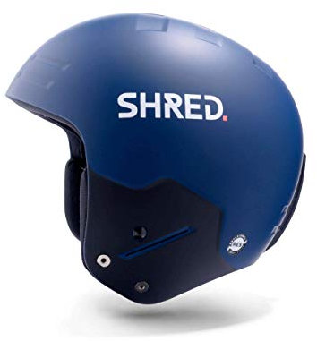 SHRED Herren Helm Basher Noshock Needmoresnow, Navy Blue/Green, L
