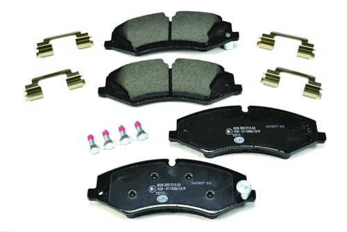 HELLA 8DB 355 015-551 Bremsbeläge - für Verschleißwarnanzeige vorbereitet