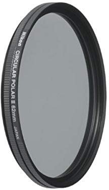 Nikon FTA11501 - Filtro polarizador para Nikon 62 mm, Negro