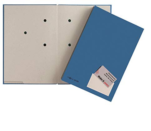 PAGNA Unterschriftenmappe Color, DIN A4, 20 F‰cher, blau VE = 1