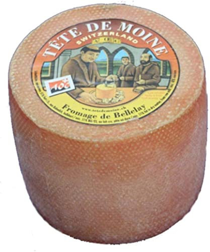 d'Origine Tête De Moine - Fromage De Tête AOC Suisse Moine Pleine Miche De 900g