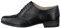 Clarks Damen Hamble Oak Derby, Schwarzes Leder, 36 EU