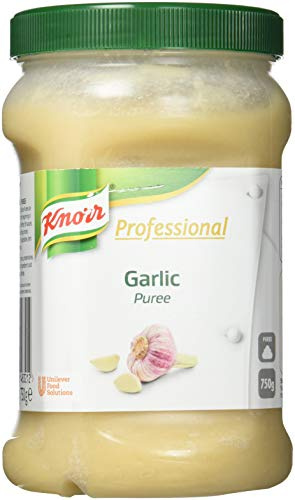 Knorr Professional Puréed Herbs Garlic Jar, Garlic Paste, 750g
