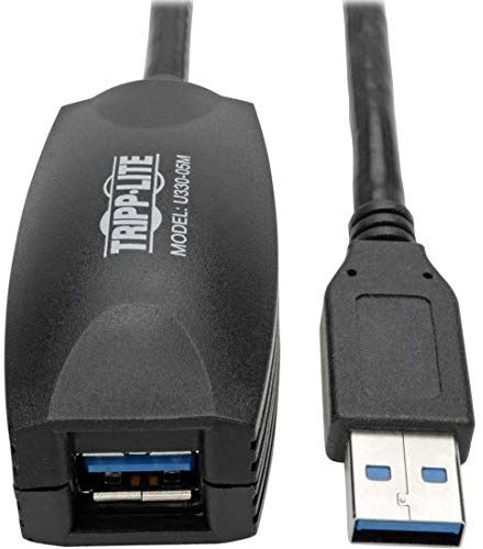 Tripp Lite USB 3.0 SuperSpeed Active Extension Cable Repeater Cable (USB-A M/F) 5M 16' (U330-05M)