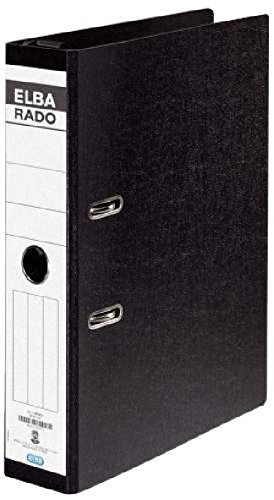 Hängeordner A4 75mm schwarz ELBA 100081047 81417 VE=10