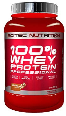 Scitec Nutrition 100% Whey Professional Protein Powder - 920g, Caramel