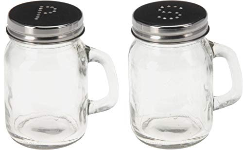Della Cucina Peper in Zout Set Mason Jar