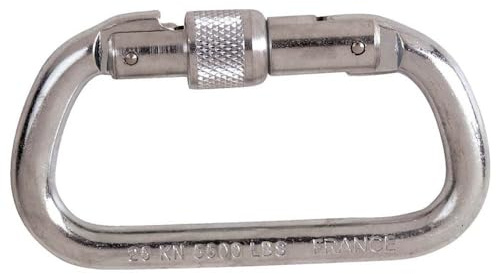 Honeywell 1018960 Miller Screw Karabiner Steel Open, 17 mm
