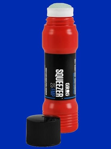 Grog 25 Squeezer Farbmarker, nachfüllbar, 25 mm, geliefert von Graff-City (Tauchblau – FMP-04)