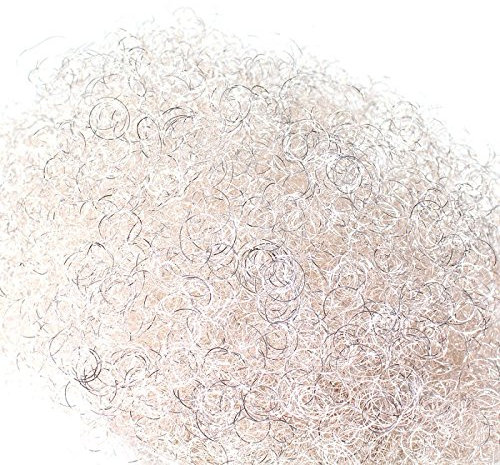 15g Engelshaar Lamettahair Lametta Hair Flowerhair Weihnachten, Farbe:Silber