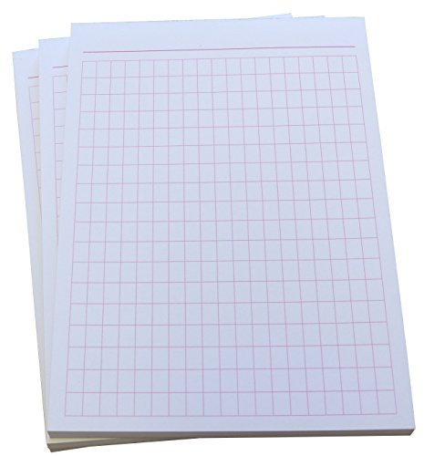 Notizblock - rautiert in PINK - 50 Blatt - Staffelpreise verfügbar - DIN A6 Format (22391)
