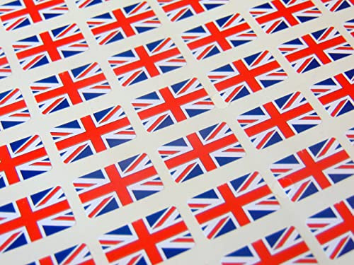 32 , 20x12mm , Union Jack selbstklebend Flagge Aufkleber , Kinder / Kinder Etiketten für party taschen , scrap bücher , karten herstellung oder notizbuch dekoration