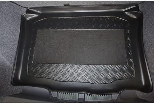 Car Lux NAR00842 - Alfombra Bandeja Cubeta Protector Maletero antideslizante Ibiza 6J