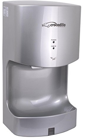 Handy Dryers Crocodillo T2 Hand Dryer, Silver