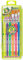 JOLLY 9460-0005 - Dreikantpinselset, 6-teilig, neon, Set mit 6 Neonlichtern