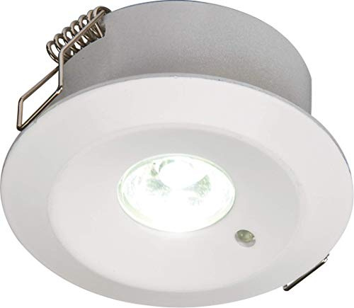 Knightsbridge 230V IP20 3W LED Emergency Downlight 6000K Non-maintained use, 3 W, White