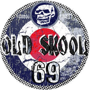 Old Skool 69 Aufkleber