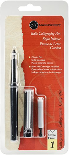 Classic Manuscript Italic Calligraphy Fountain Pen – Extra Fine