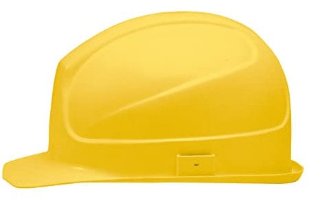 Uvex Thermo Boss Schutzhelm - Wärmeresistenter Arbeitshelm für die Baustelle - Gelb Gelb