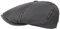 Stetson Brooklin Old Cotton Flatcap Herren - Schiebermütze im Used Look - Flat Cap mit UV-Schutz 40 - Schirmmütze mit Baumwolle - Mütze Frühjahr/Sommer - Herrenmütze schwarz XXL (62-63 cm)