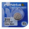 Renata Uhrenbatterie SP 315 ///; SR716SW (SR67);1 Pack