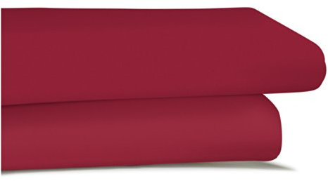 Irisette 0008-61 Jupiter 100 x 200 cm Spannbetttuch, rot