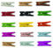 LWR CRAFTS Mini pinces à linge en bois 15 couleurs 100 par paquet 1 2,5 cm (toutes)