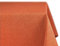 BEAUTEX fleckenabweisende und bügelfreie Tischdecke - Tischtuch mit Lotuseffekt - Tischwäsche in Leinenoptik, Eckig 130x220 cm, Terracotta