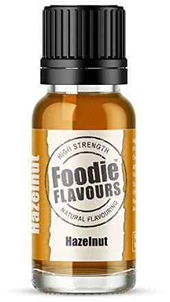 Hazelnut Natural Flavouring 15ml - Foodie Flavours