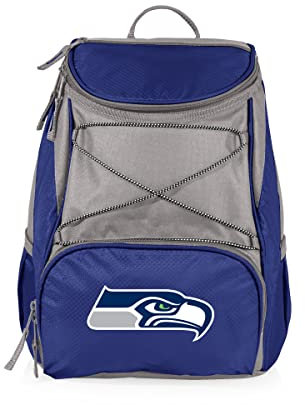 PICNIC TIME Navy Seattle Seahawks PTX Mochila enfriadora