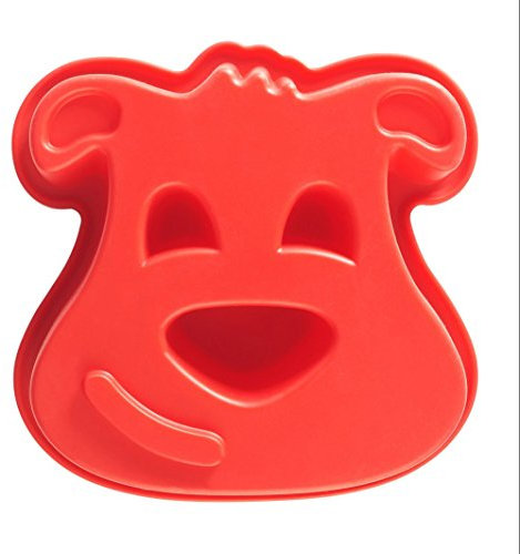 Mason Cash Silicone Dog Cake Mould, Red