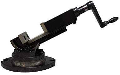 PAULIMOT 2-Achsen Maschinenschraubstock 52 mm Backenbreite 360° drehbar