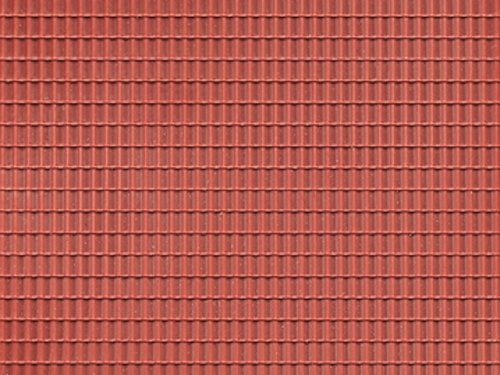 Auhagen 52425 Roof Tile Reddish Brown Modelling Kit