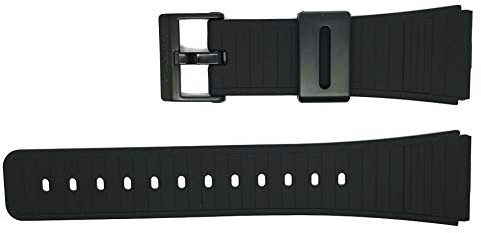 Casio 70378364 Uhrenarmband für Herren, Resin, Schwarz (22)