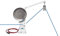 Trac Camco Outdoors Seilwinde | mit 50 kg Hubkapazität und korrosionsbeständigem, pulverbeschichtetem Aluminiumrahmen | geringer Ampere-Verbrauch, Schnurgeschwindigkeit von 49,9-150 m pro Minute
