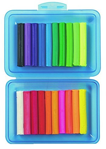 Stylex Knete, 20 Stangen in Kunststoffbox (10er Vorteilspack)