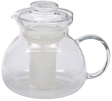 Teekanne mit Filter 1,5 l Glas