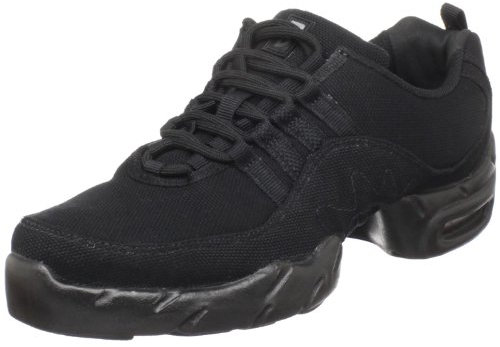 Bloch Dance Damen Canvas Boost Split Sole Dance Sneaker, schwarz, 39 EU