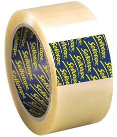 Sellotape Polypropylene Packaging Tape 50mmx66m Clear (Pack of 6) 1445171