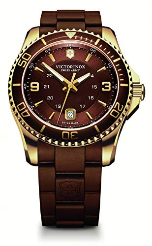 Victorinox Swiss Army Herren-Armbanduhr XL Maverick Analog Quarz Kautschuk 241608