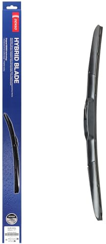 DENSO Hybrid-Wischerblatt DUR-043L (425 mm, für Linkslenker): Leiser, langlebiger Wischer mit aerodynamischem Design und beschichtetem Gestänke aus Stahl. OEM-Qualität, breite Kompatibilität