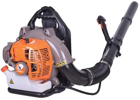 VILLAGER Soffiatore di foglie con schienale, 52 cm, 363 km/h, VB5290 E, arancione