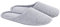 ofoot Pantofole da Donna, Scarpe Antiscivolo in Cotone Lavabile con Memory Foam(Grigio,EU 40-41)
