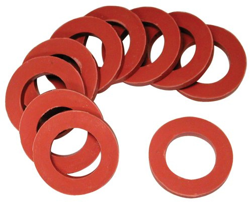Danco 80787 Round Hose Washer, For Use With Washing Machines, 3/4 in ID X 1 in OD, 5/8 in Washer, 1/8 in Thickness, Black