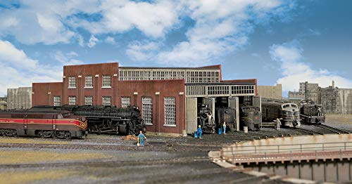 Walthers Cornerstone Series® N Scale Modern Roundhouse 3 Add-On Stalls