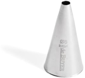 DeBuyer 2111.05N Lochtullen, Edelstahl, grau, 27,9 x 20,1 x 10,9 cm | Aus Edelstahl, ideal zum Dekorieren, Füllen und Füllen, nahtlos für perfekte Hygiene, passt sich an die Gebäckbeutel an
