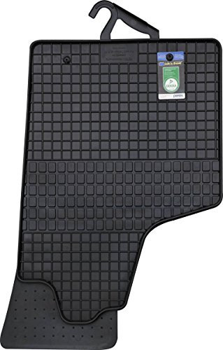 PETEX 29510 Gummimatten für passend für Twingo ab 06/1993-08/2007 Fußmatten schwarz 4-teilig