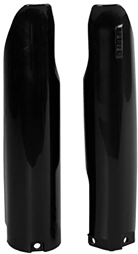 POLISPORT 8398100002 - Set di protezioni forcella in polipropilene antiurto senza bulloneria compatibile con le moto Yamaha in colore nero