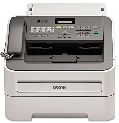 Brother Printer MFC7240 Monochrome Printer with Scanner, Copier and Fax,Grey, 12.2 x 14.7 x 14.6